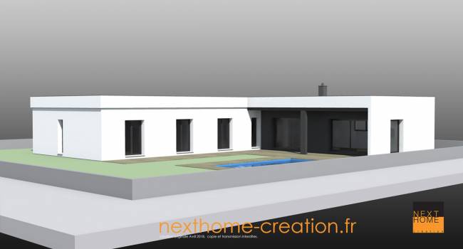 Plan Maison Moderne Plain Pied 150m2 | Ventana Blog